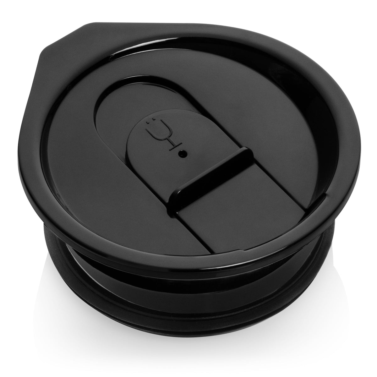 Hopsulator Slim Tumbler Lids (Clear, Black and Purple) - Relaxed Carry