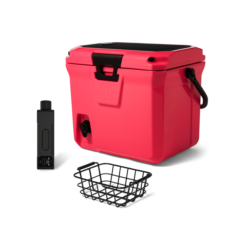 Br Tank 20-Quart Grab + Go Cooler Bundle | Neon Pink - Signature Ready-Set