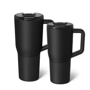 Muv Travel Bundle | Matte Black | 25/35oz - Essential Sip-Starter