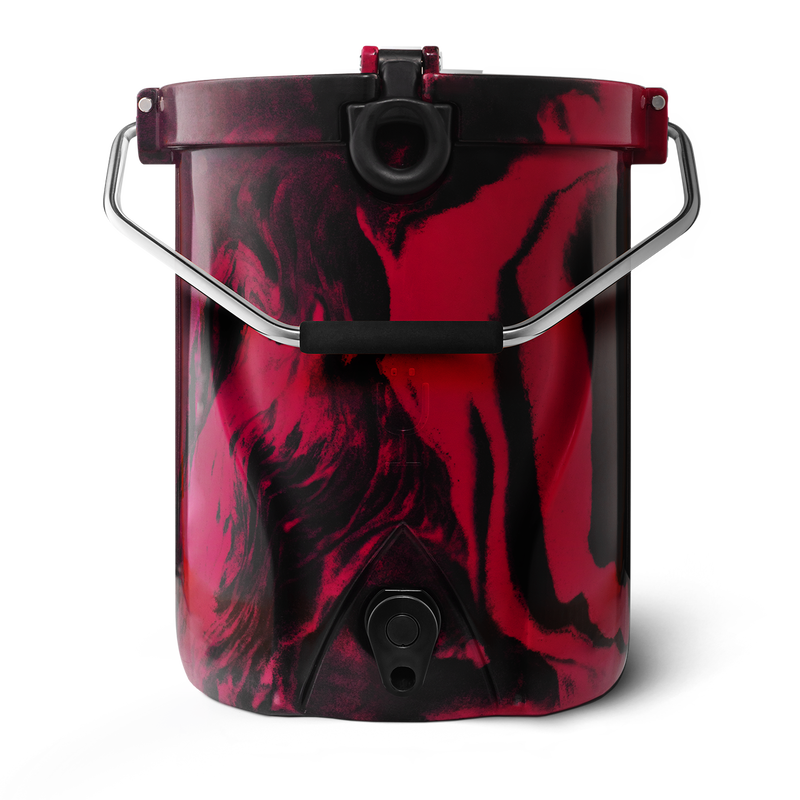 BackTap TM | Red & Black Swirl | 3gal - Picnic Storage