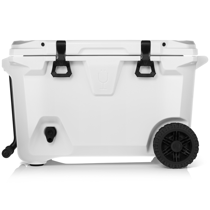 Br Tank 55-Quart Rolling Cooler | Ice White - Chilled Weekend