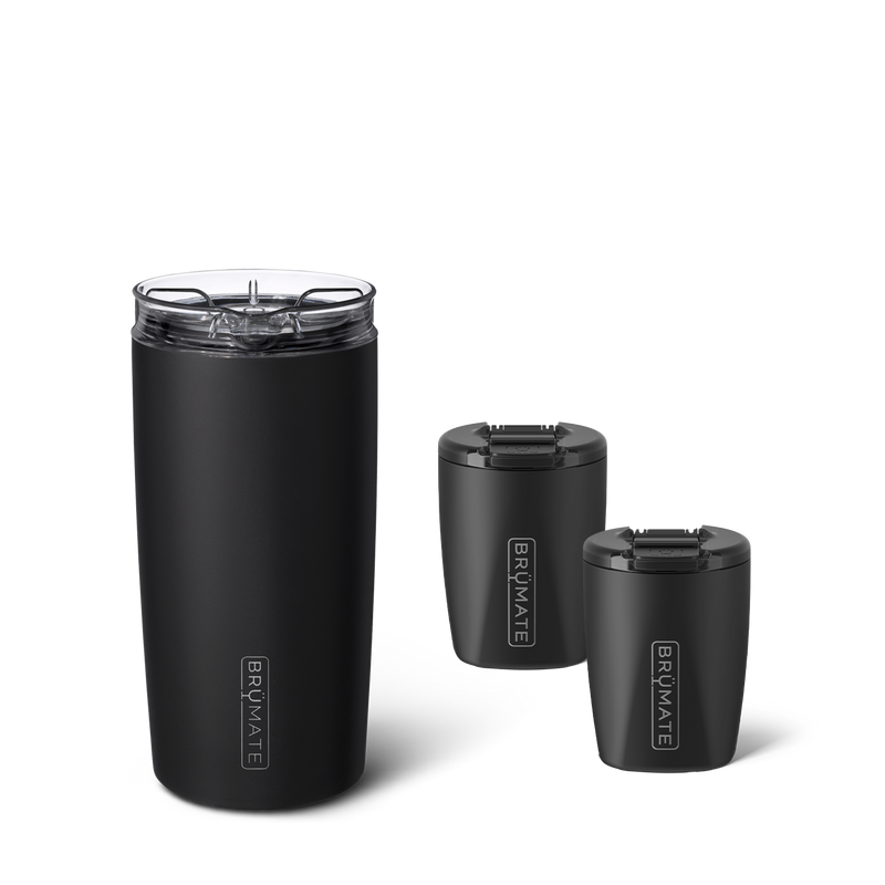 On The Rocks Bundle | Matte Black | 49/12oz - Seasonal Easy-Start